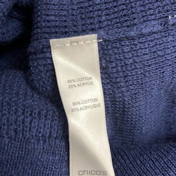 CHICO’S V‎ NECK SWEATER SIZE 0 - Picture 5 of 6